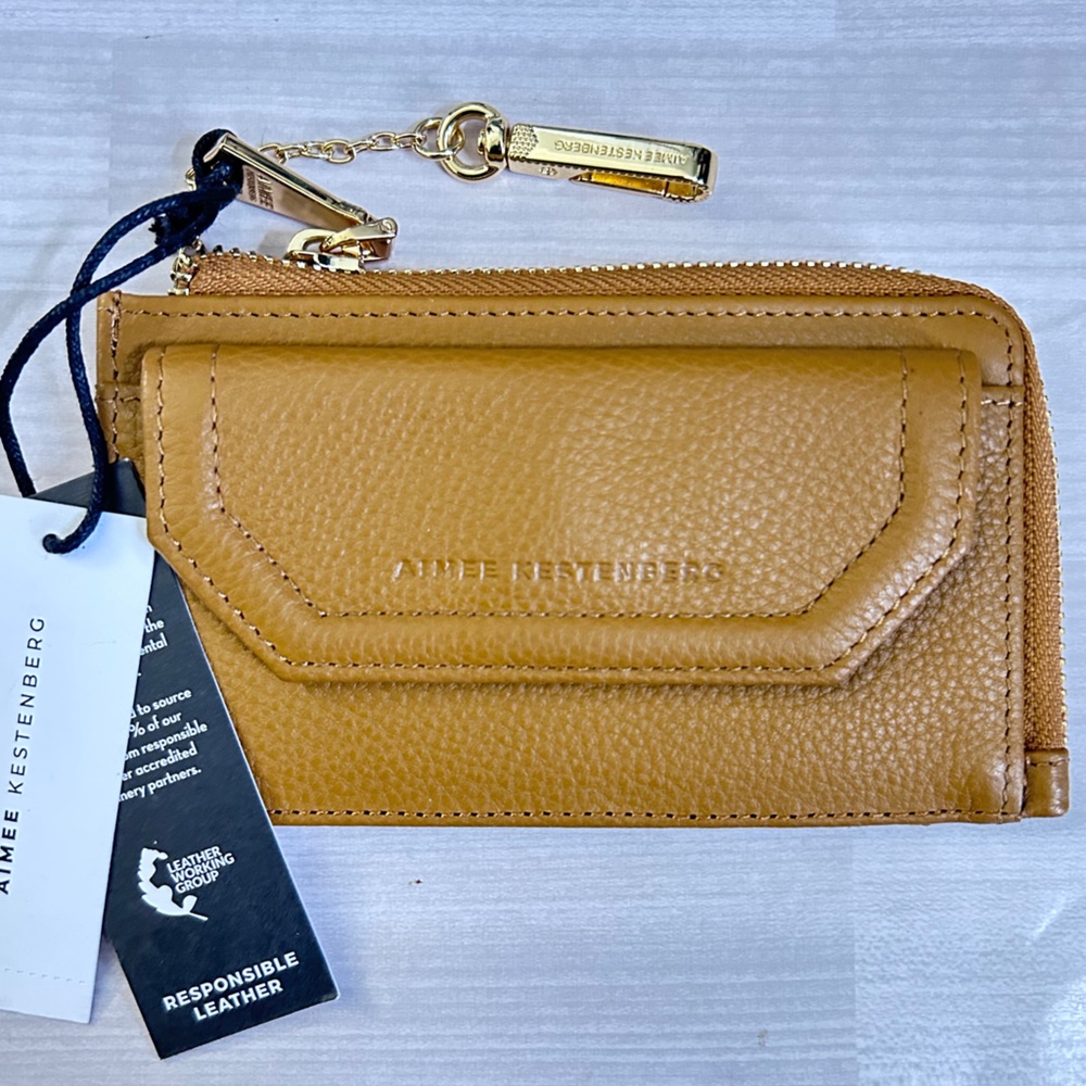 Aimee Kestenberg Good Life Leather Zip Wallet